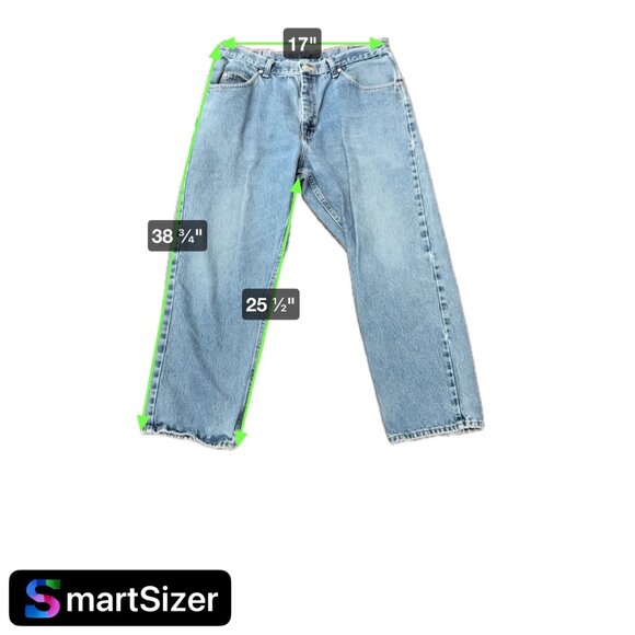 Wrangler Mens Regular Fit Blue Denim Jeans Size 38x30 - Picture 6 of 8